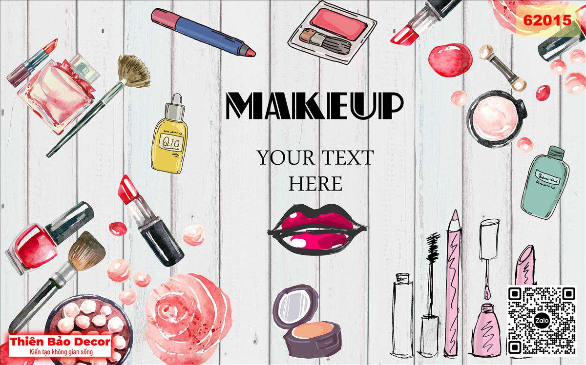 Tranh dán tường Barber shop 1