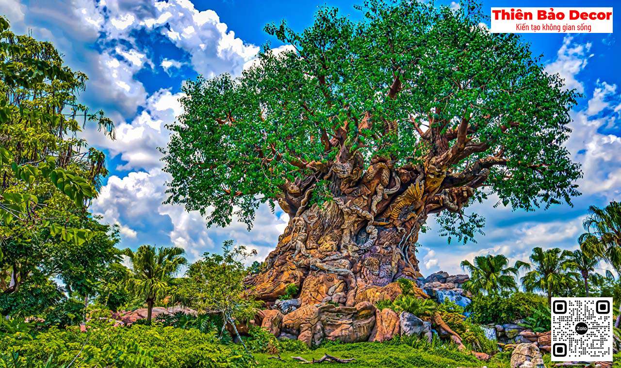 Tranh cây bồ đề 1