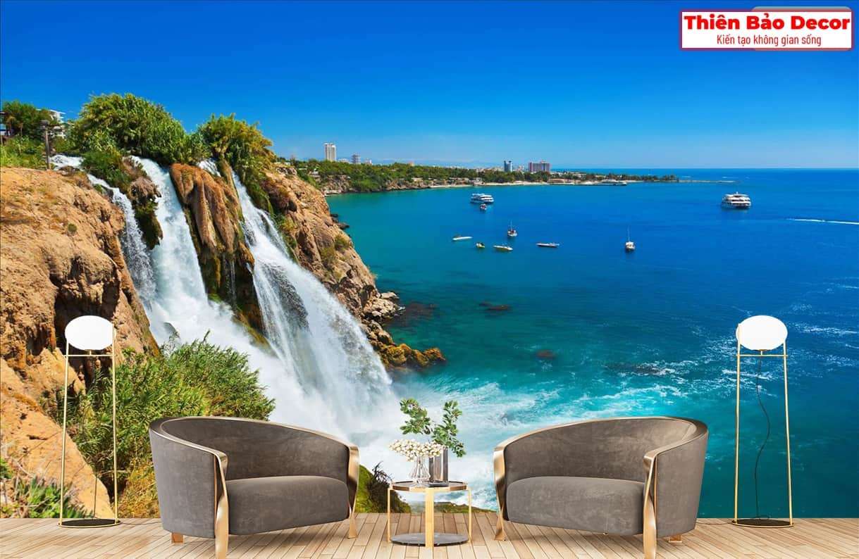 Tranh 3D cảnh biển 01