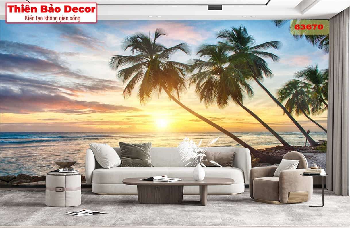 Tranh 3D cảnh biển 01