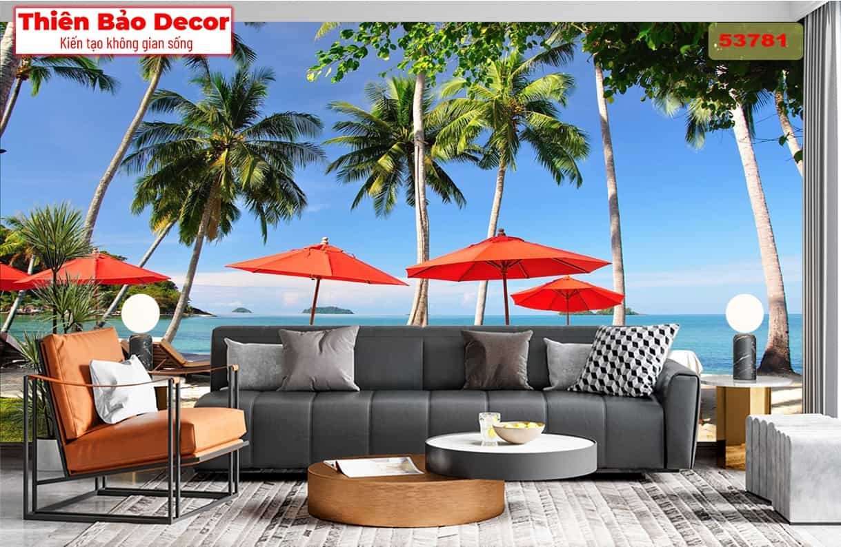 Tranh 3D cảnh biển 01