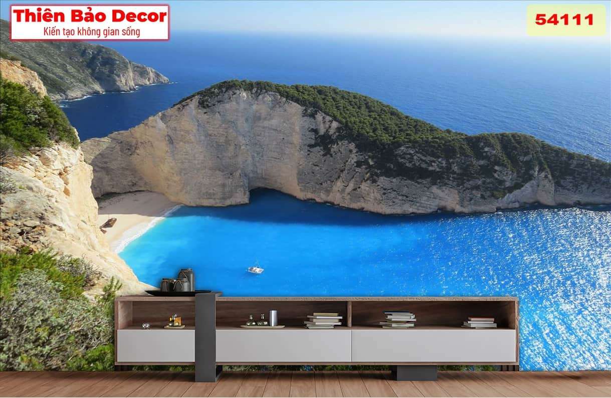 Tranh 3D cảnh biển 01