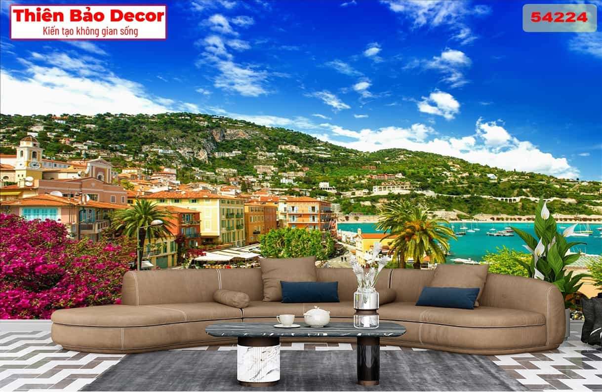 Tranh 3D cảnh biển 01