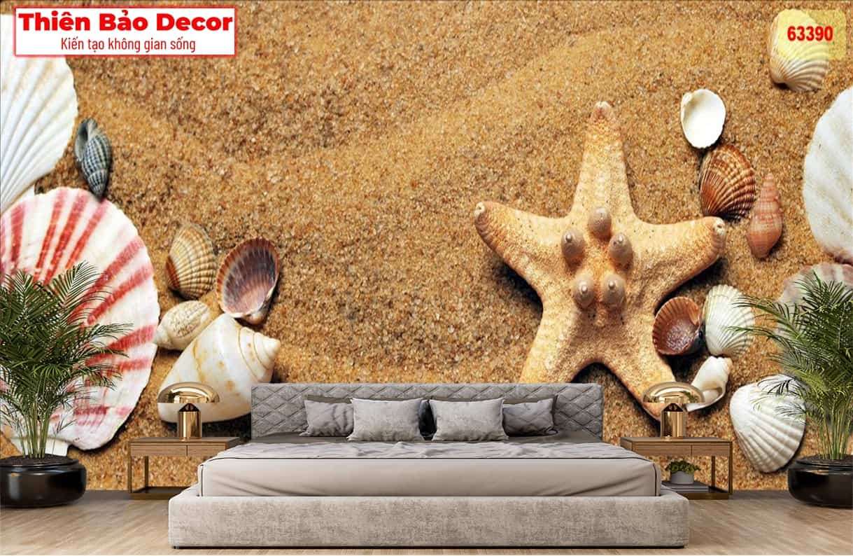 Tranh 3D cảnh biển 01