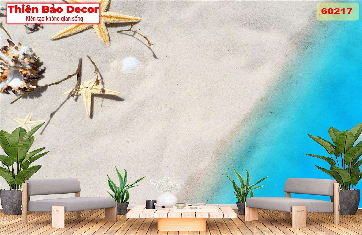 Tranh 3D cảnh biển 01