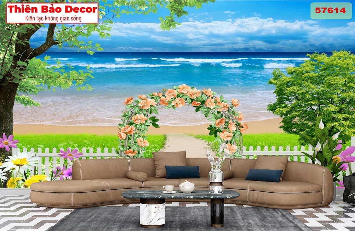 Tranh 3D cảnh biển 01