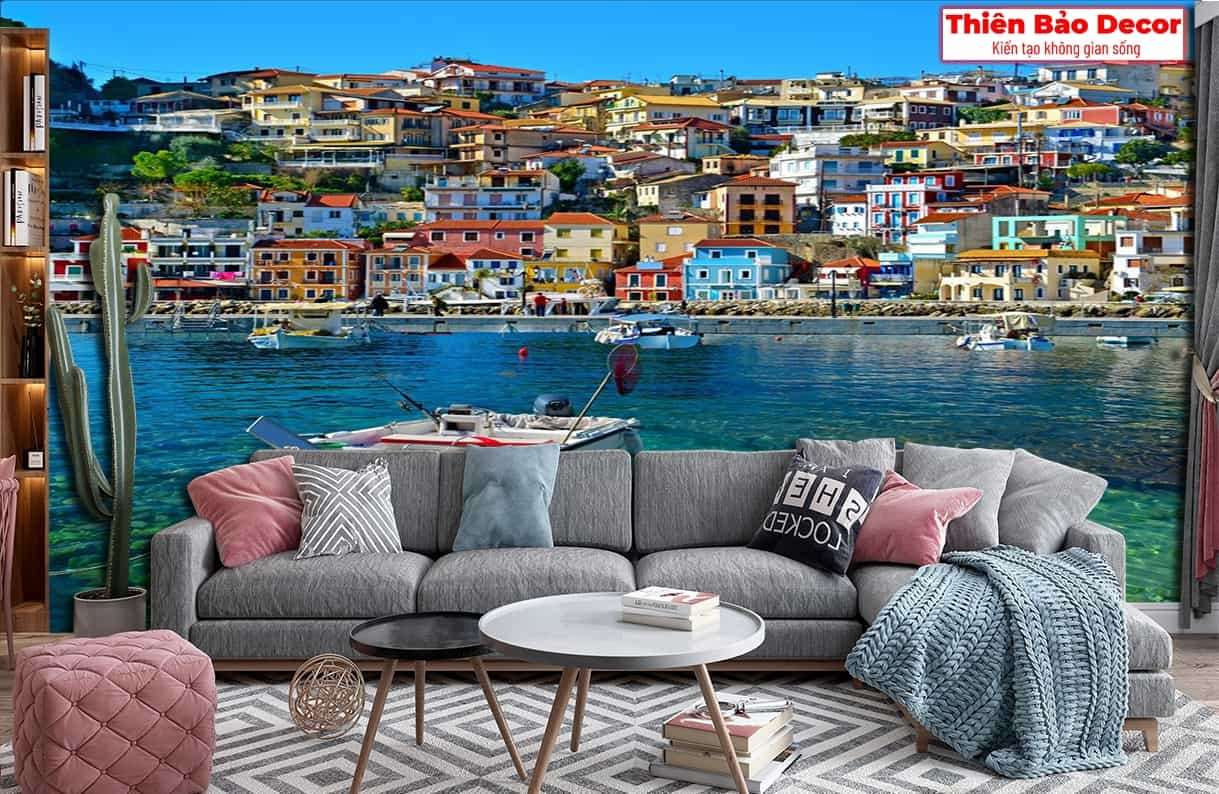 Tranh 3D cảnh biển 01