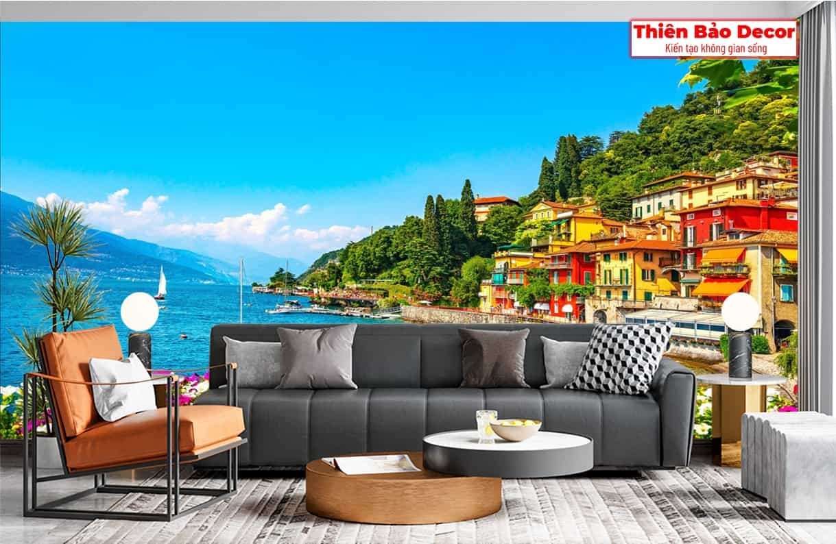 Tranh 3D cảnh biển 01