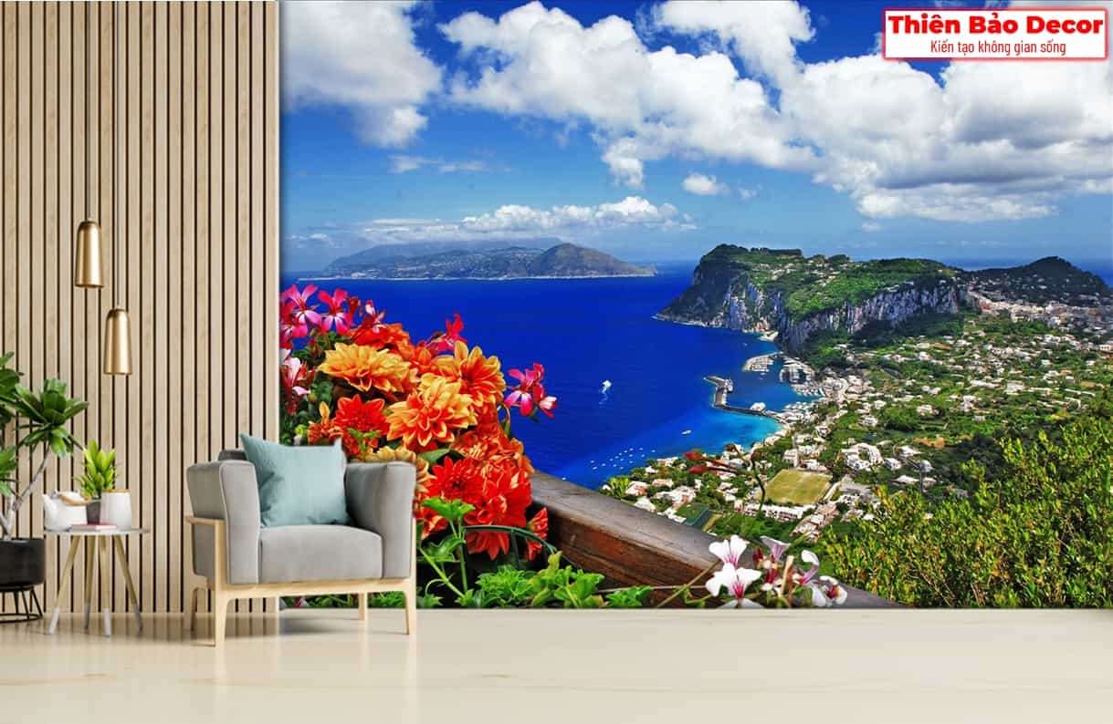Tranh 3D cảnh biển 01