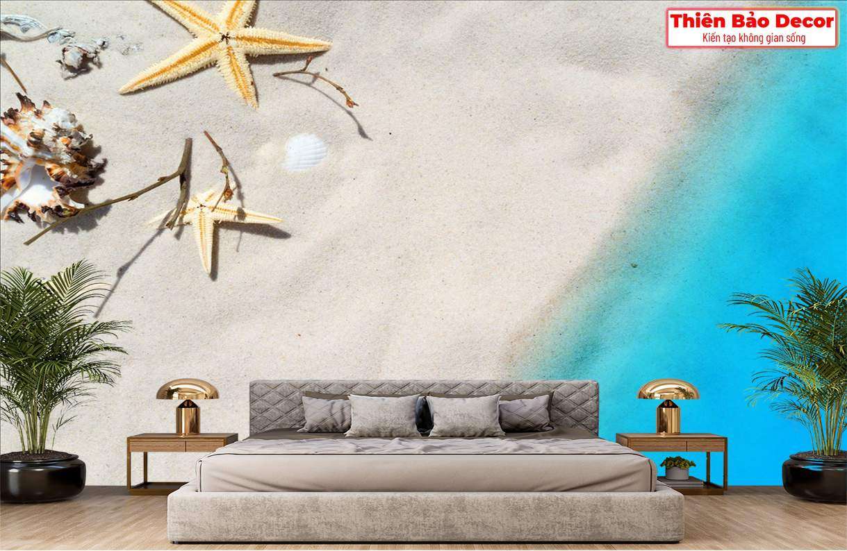 Tranh 3D cảnh biển 01
