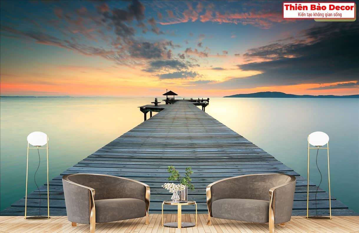 Tranh 3D cảnh biển 01