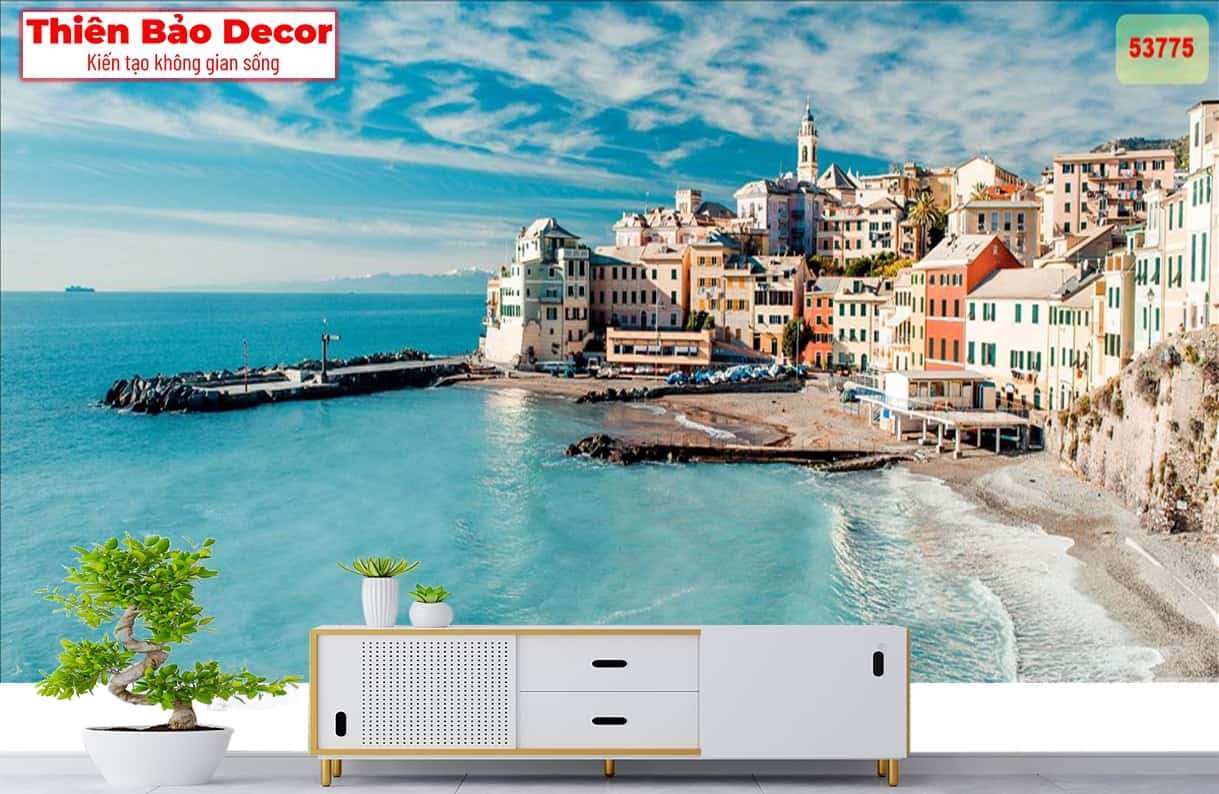 Tranh 3D cảnh biển 01