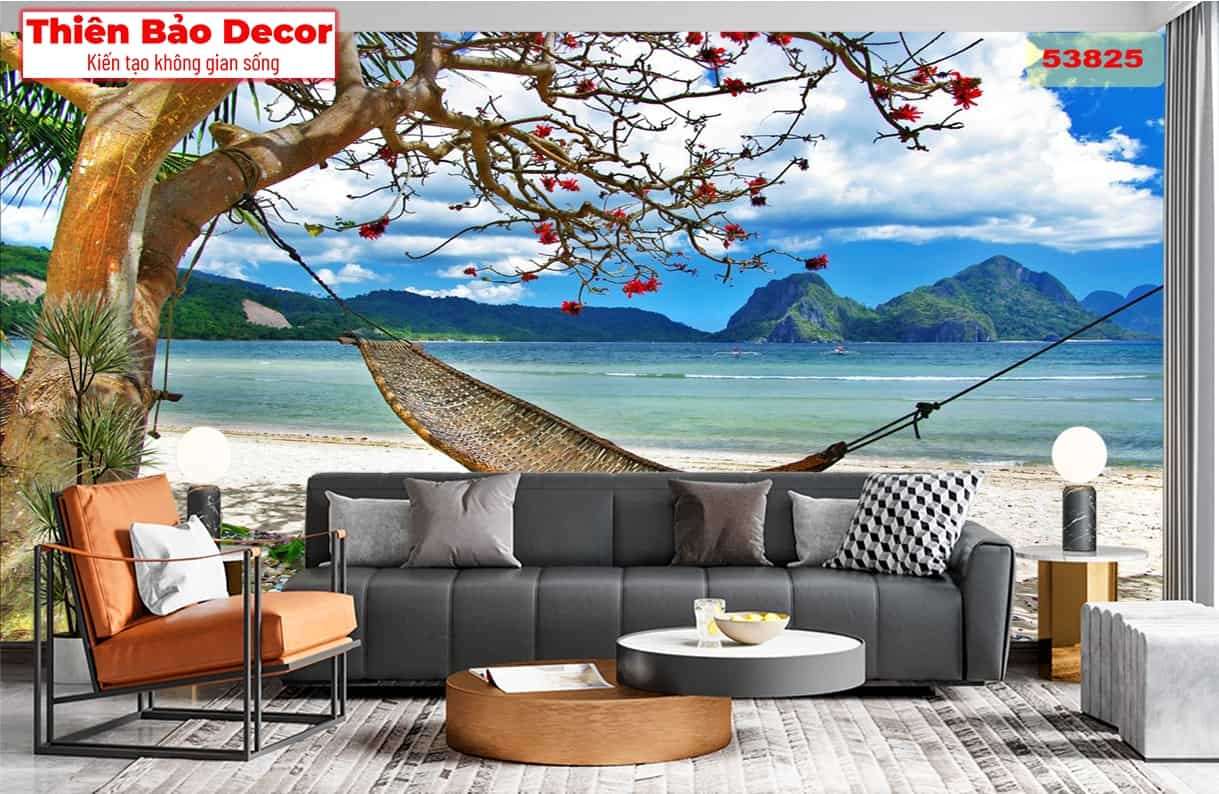Tranh 3D cảnh biển 01