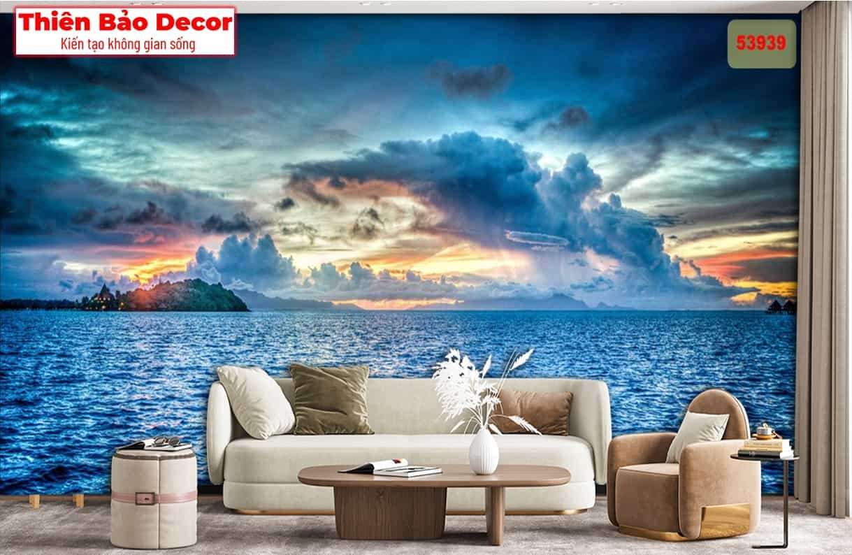 Tranh 3D cảnh biển 01
