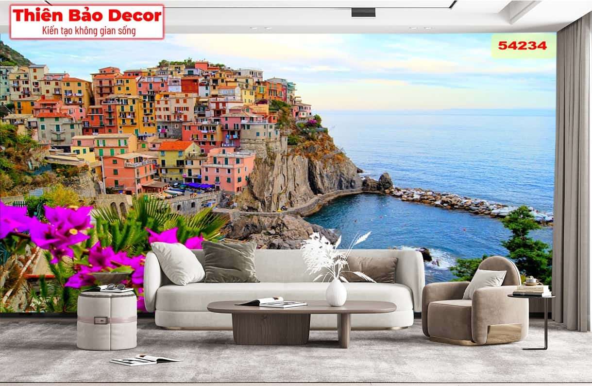 Tranh 3D cảnh biển 01