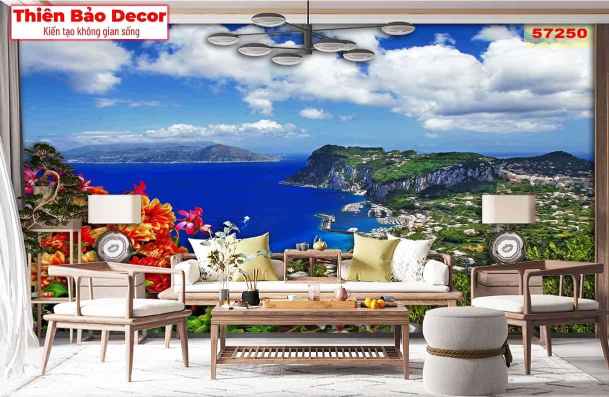 Tranh 3D cảnh biển 01