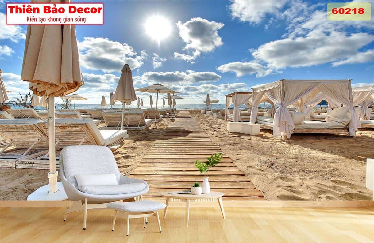 Tranh 3D cảnh biển 01