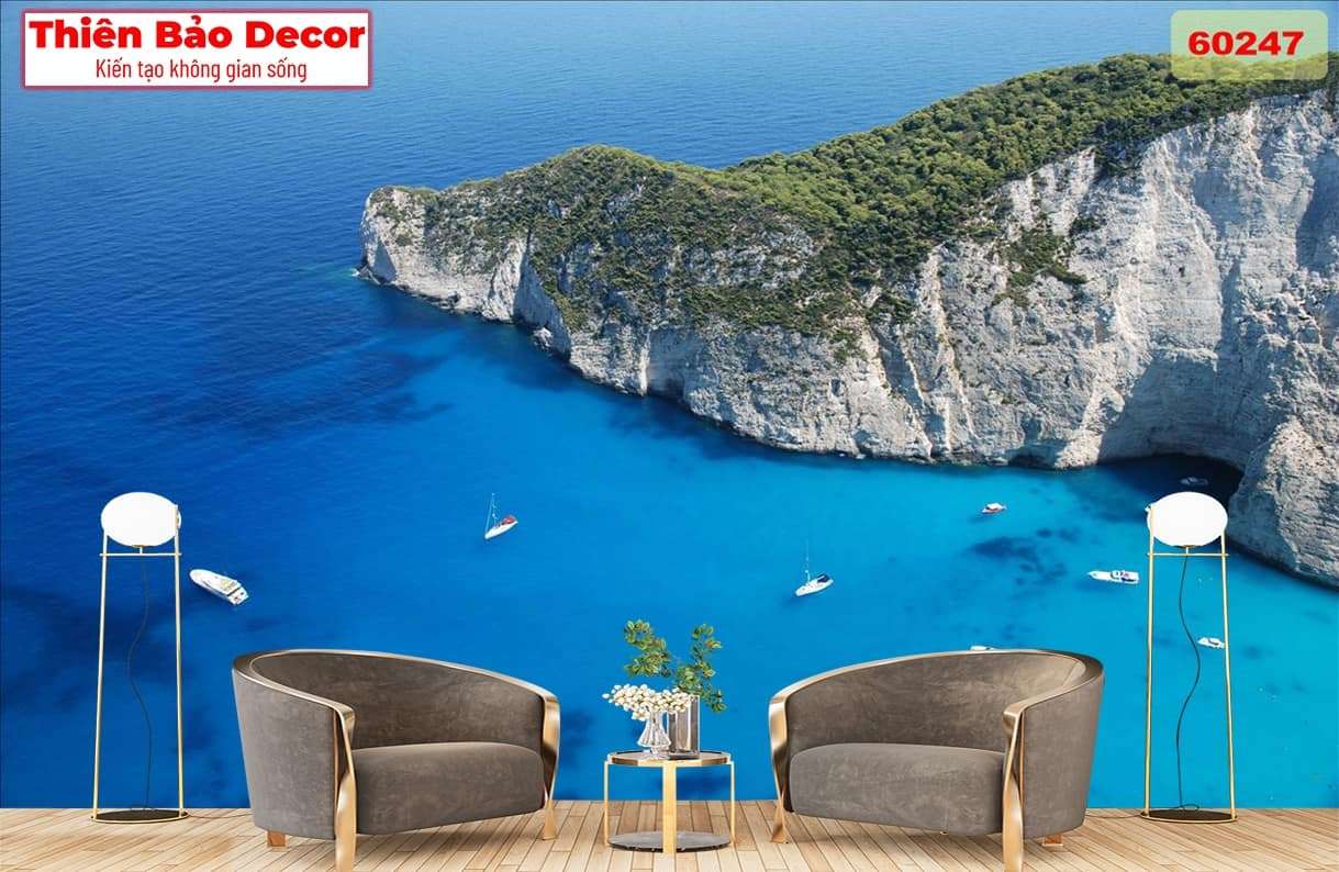 Tranh 3D cảnh biển 01