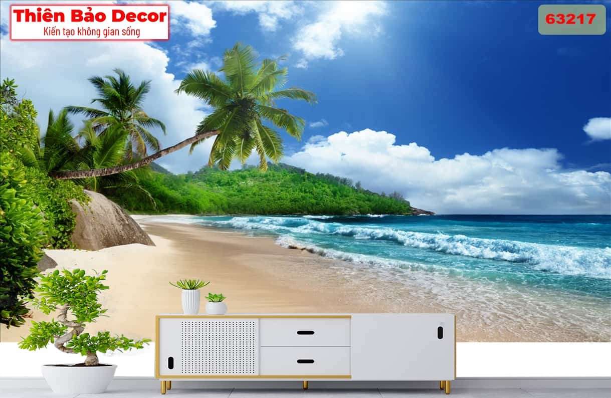 Tranh 3D cảnh biển 01