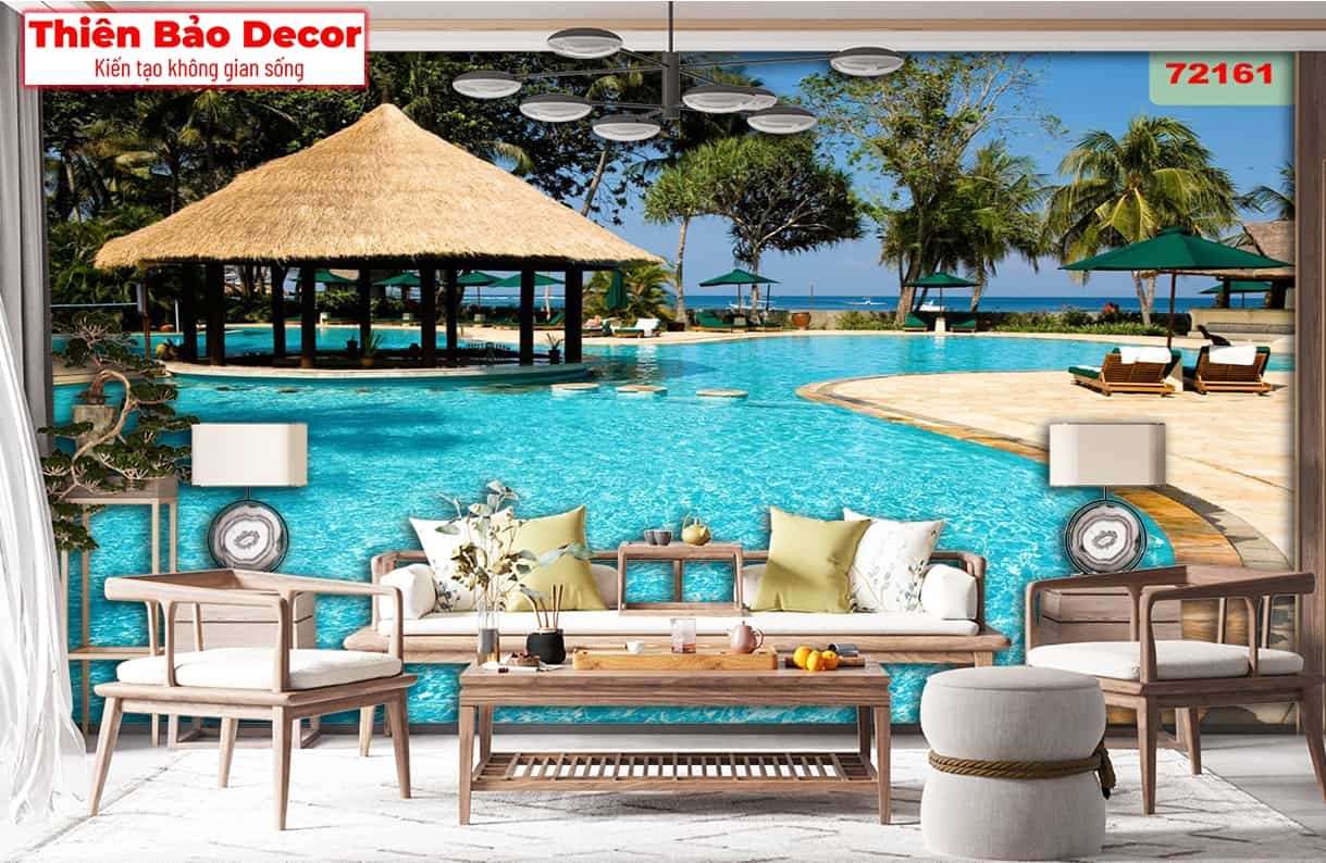 Tranh 3D cảnh biển 01