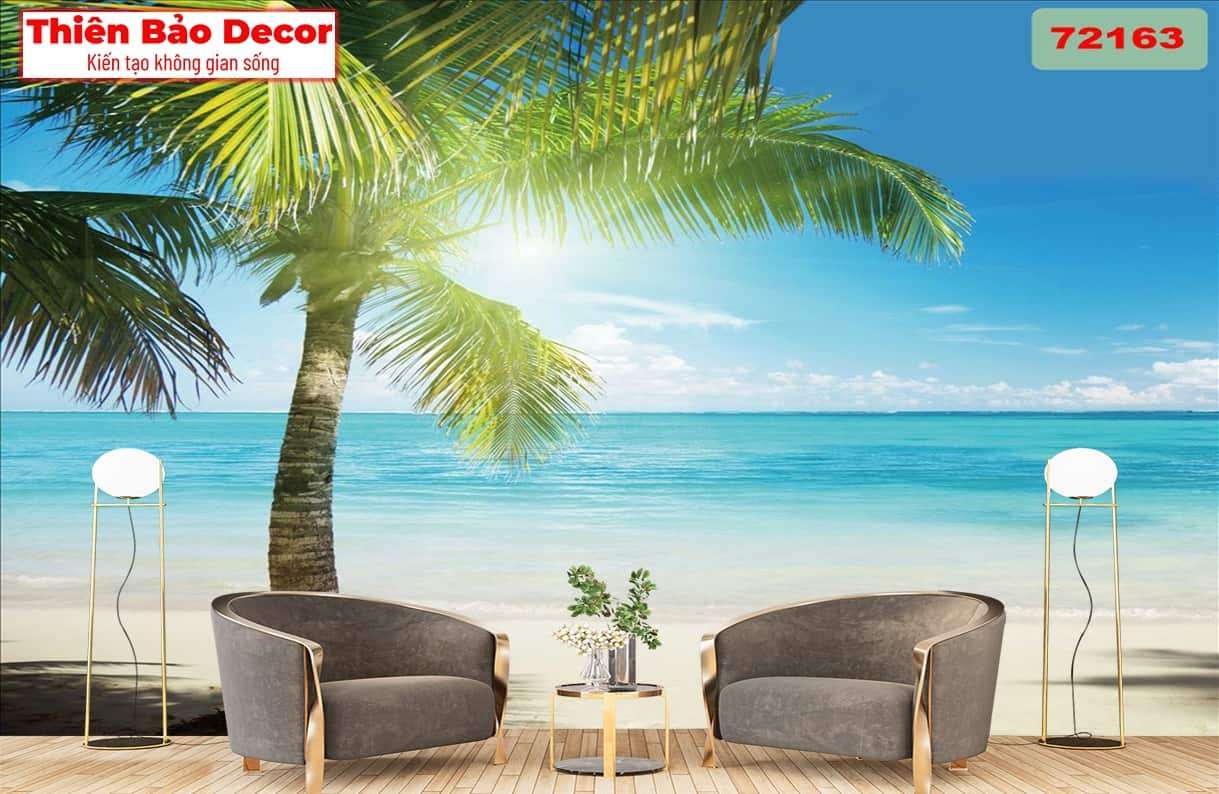 Tranh 3D cảnh biển 01