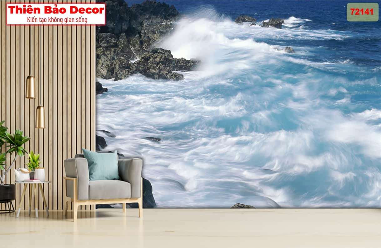 Tranh 3D cảnh biển 01