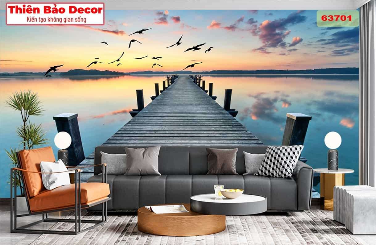 Tranh 3D cảnh biển 01