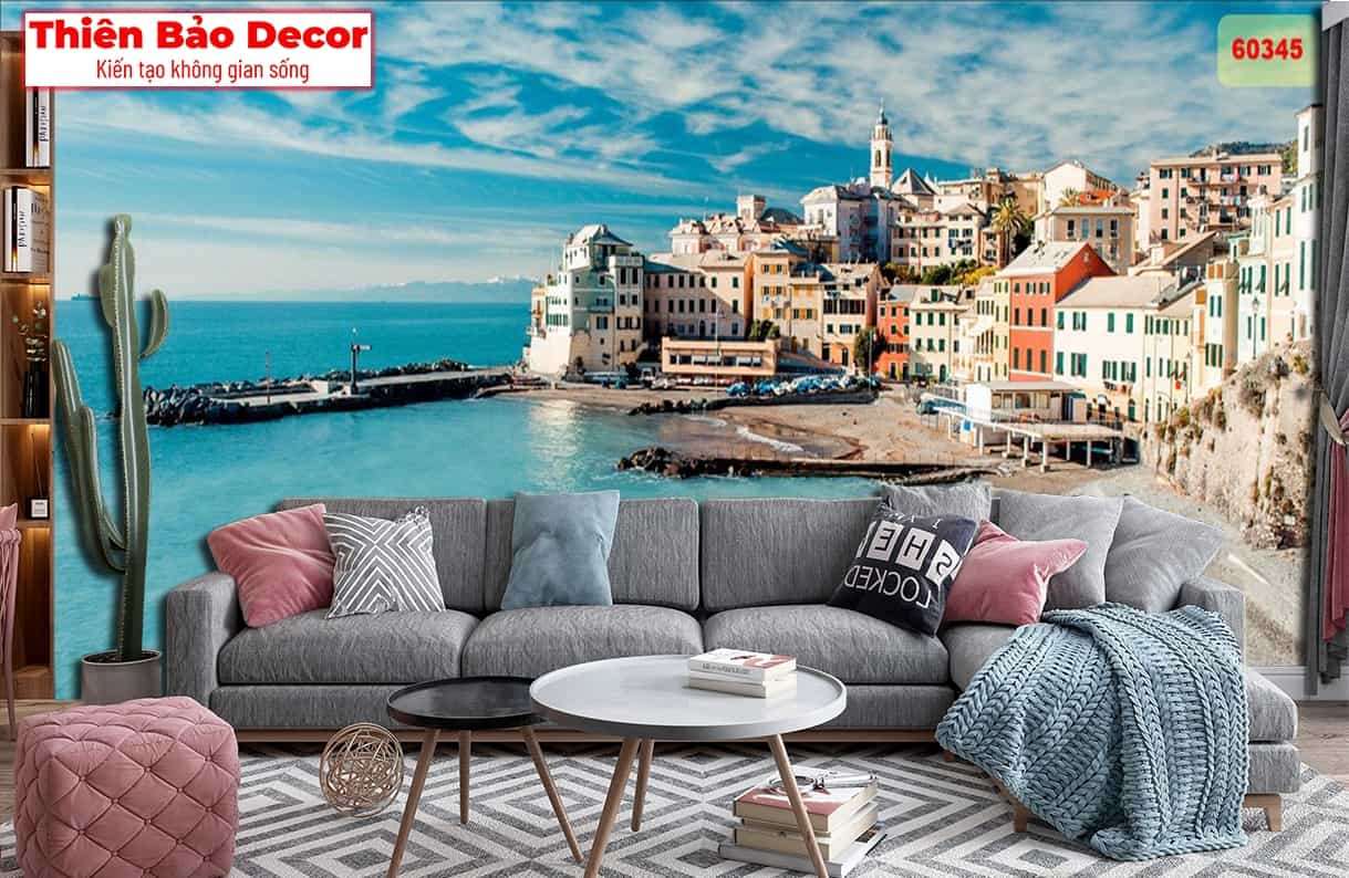 Tranh 3D cảnh biển 01