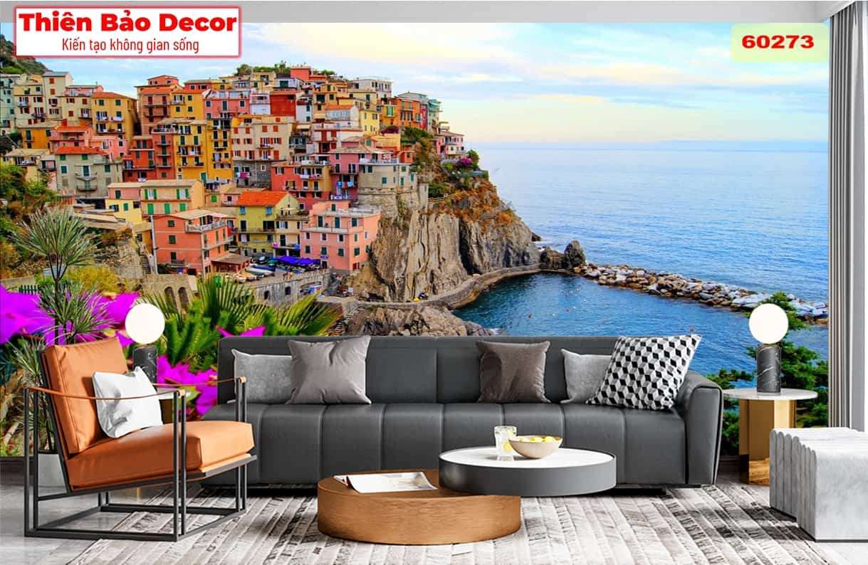 Tranh 3D cảnh biển 01