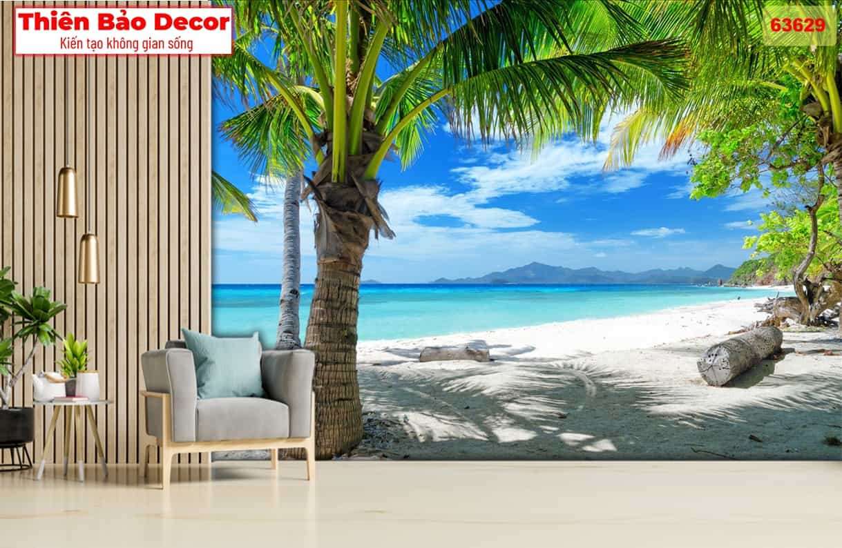 Tranh 3D cảnh biển 01