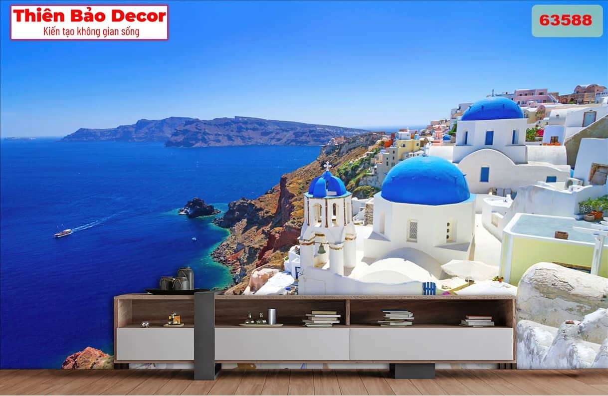 Tranh 3D cảnh biển 01