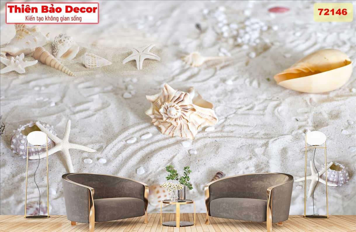 Tranh 3D cảnh biển 01