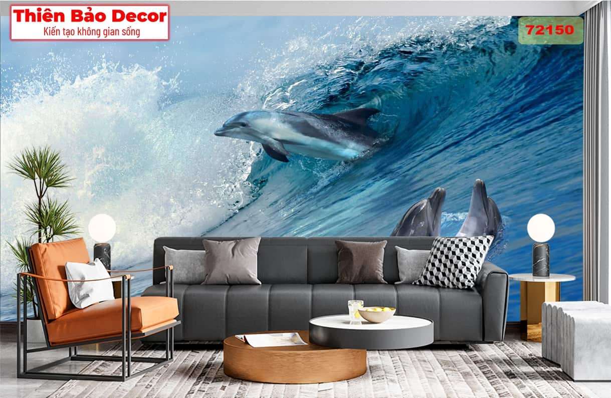 Tranh 3D cảnh biển 01