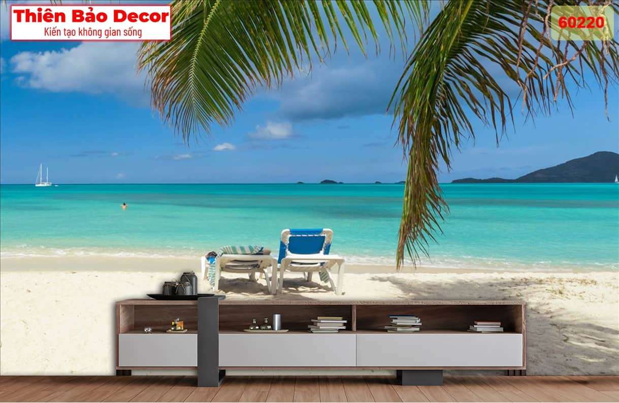 Tranh 3D cảnh biển 01