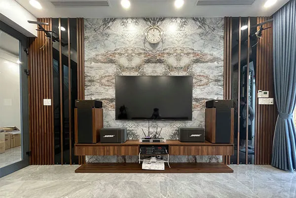 Mẫu vách lam sóng pvc nano đẹp mới nhất