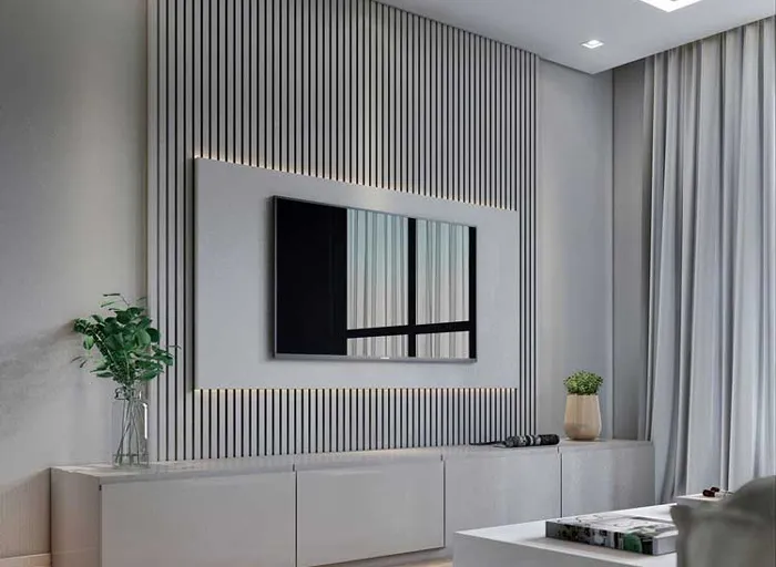 Mẫu vách lam sóng pvc nano đẹp mới nhất