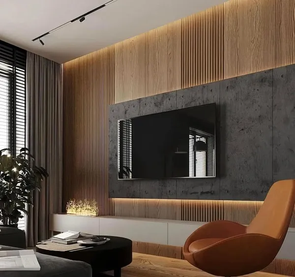 Mẫu vách lam sóng pvc nano đẹp mới nhất