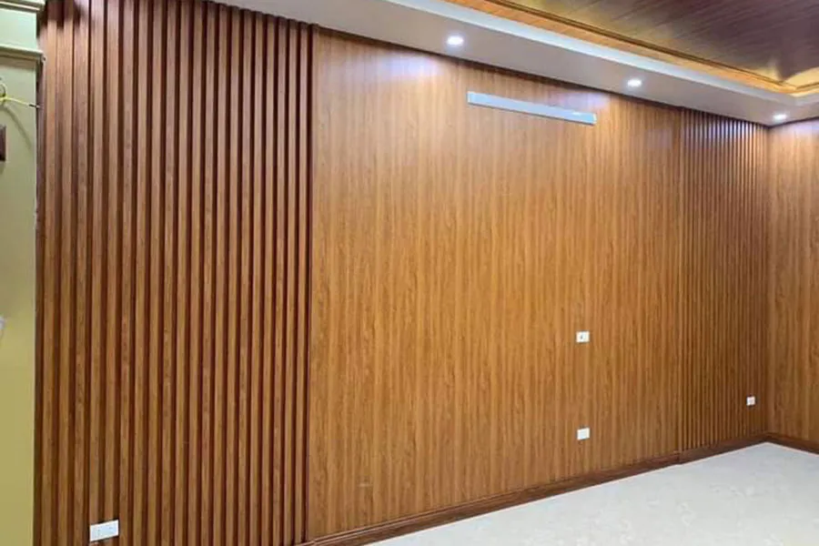 Mẫu vách lam sóng pvc nano đẹp mới nhất