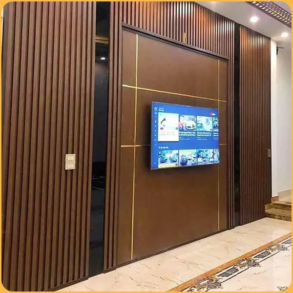 Mẫu vách lam sóng pvc nano đẹp mới nhất