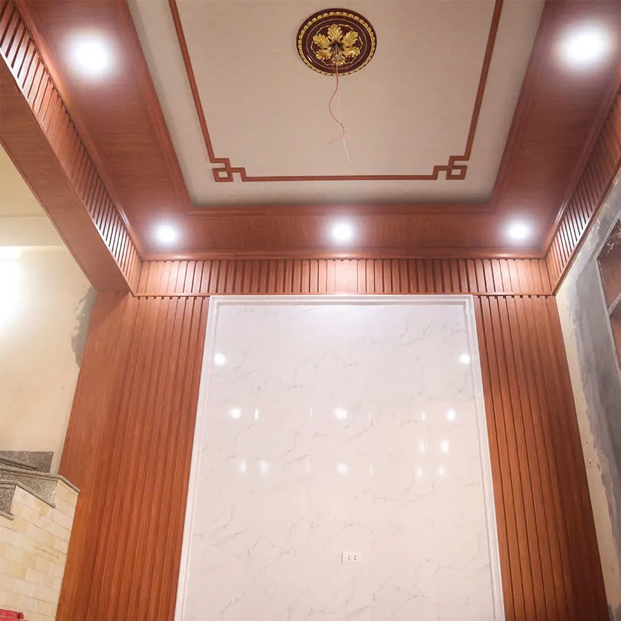 Mẫu vách lam sóng pvc nano đẹp mới nhất