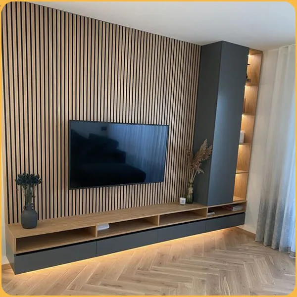 Mẫu vách lam sóng pvc nano đẹp mới nhất