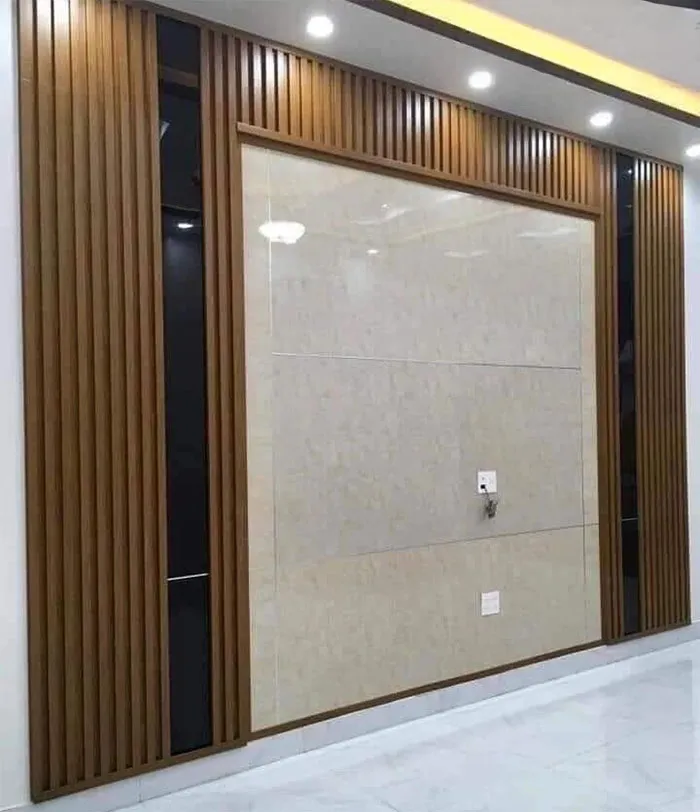 Mẫu vách lam sóng pvc nano đẹp mới nhất