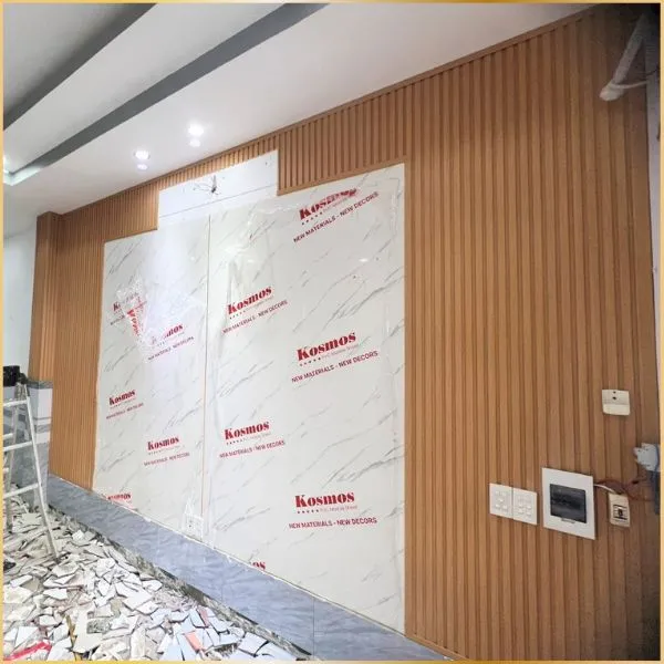 Mẫu vách lam sóng pvc nano đẹp mới nhất