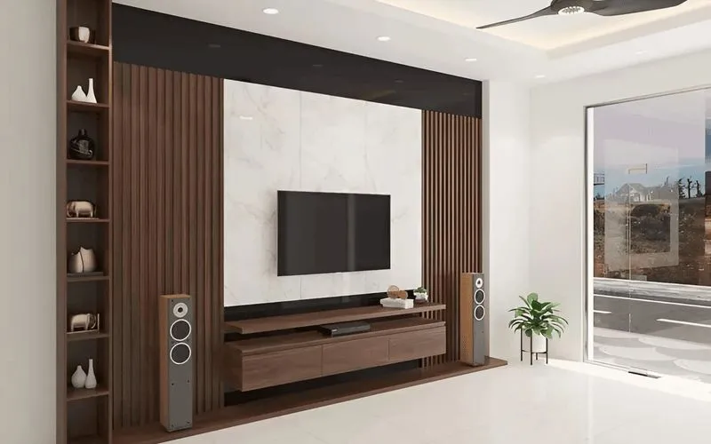 Mẫu vách lam sóng pvc nano đẹp mới nhất