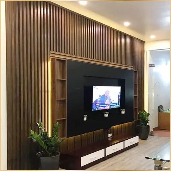 Mẫu vách lam sóng pvc nano đẹp mới nhất