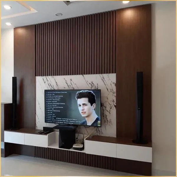 Mẫu vách lam sóng pvc nano đẹp mới nhất