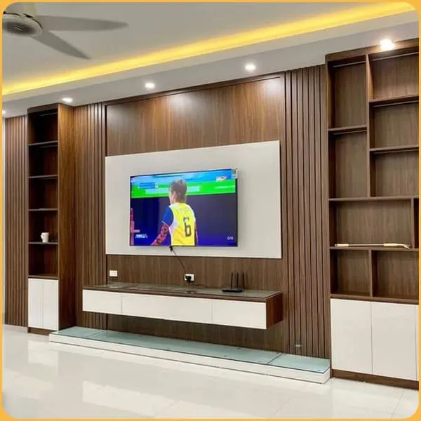 Mẫu vách lam sóng pvc nano đẹp mới nhất