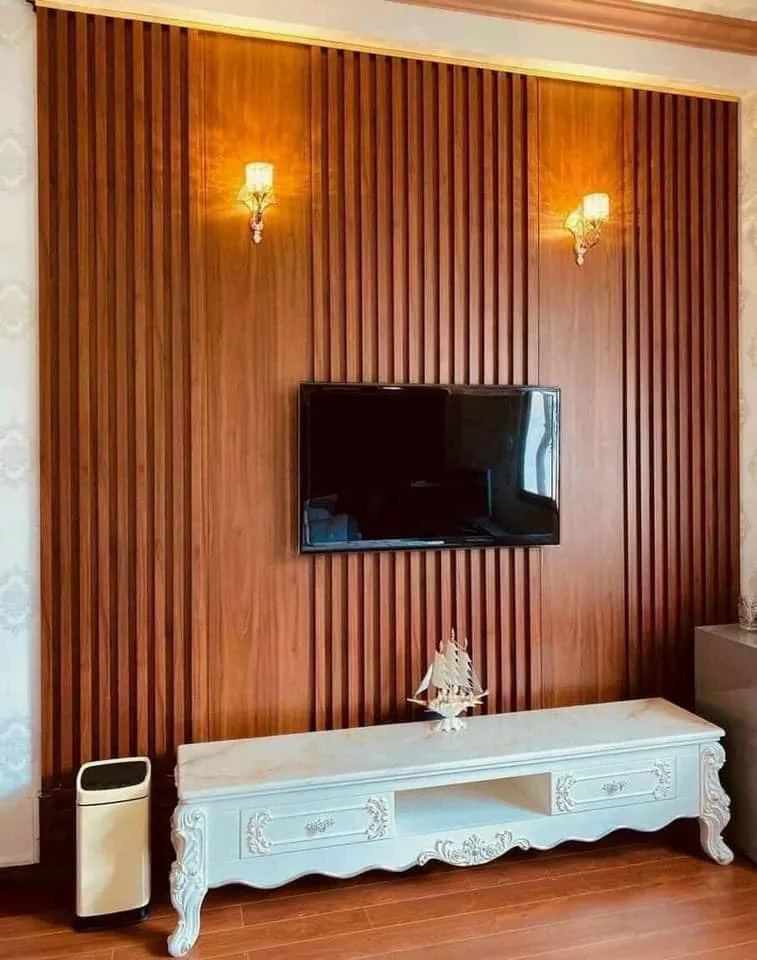 Mẫu vách lam sóng pvc nano đẹp mới nhất