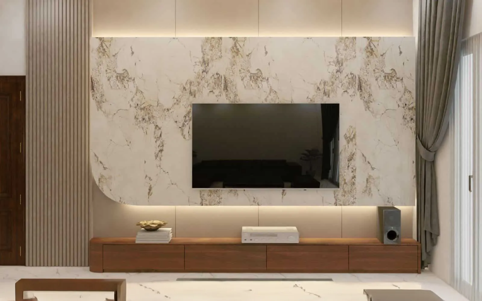 Mẫu vách lam sóng pvc nano đẹp mới nhất