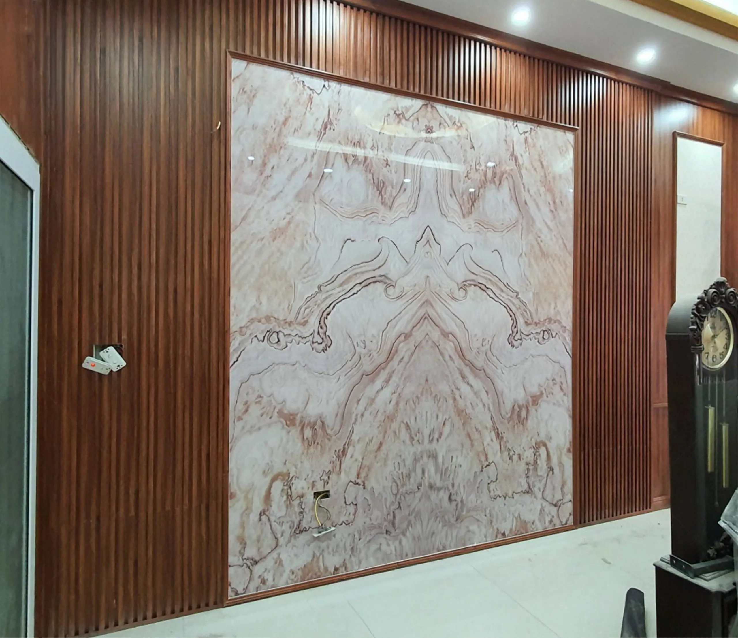 Mẫu vách lam sóng pvc nano đẹp mới nhất